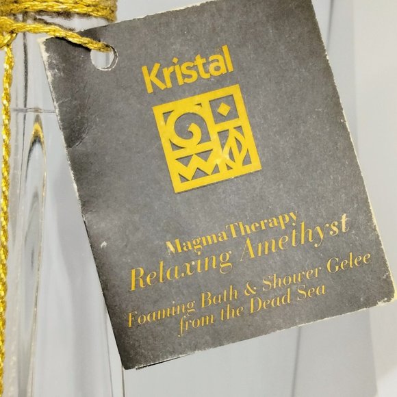 Vintage Kristal Magma Therapy 3pc Foaming Bath Shower Gel Dead Sea Sealed 1994 - Picture 9 of 16